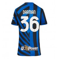 Inter Milan Matteo Darmian #36 Domáci Ženy futbalový dres 2024-25 Krátky Rukáv